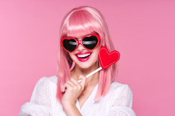 girl in glasses