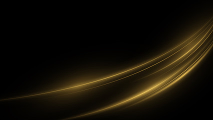 beam of shining separated waves