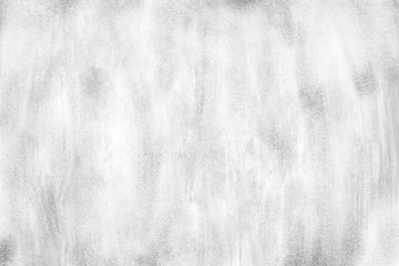Concrete wall white color for background. Old grunge textures with scratches and cracks. White painted cement wall texture.