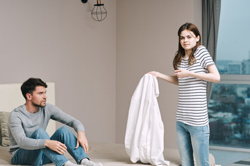 couple at home
