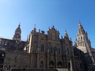 Fototapeta na wymiar Catedral de Santiago de Compostela, Galicia