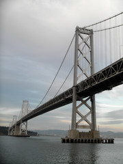 San Francisco side of Bay Bridge