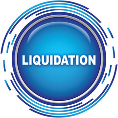 liquidation icon