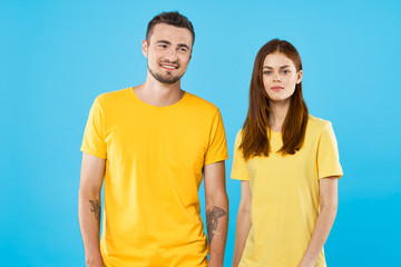 Fototapeta premium portrait of young couple
