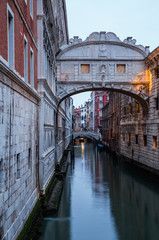 Obraz premium Bridge of Sighs (Ponte dei Sospiri) -Venice, Italy.