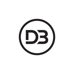 Initial DB Letter Logo With Creative Modern Business Typography Vector Template. Creative Letter DB Logo Vector.