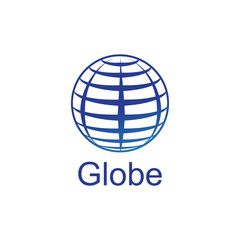 globe logo and icon Vector design Template-Vector