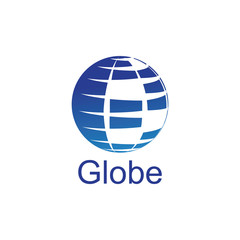 globe logo and icon Vector design Template-Vector