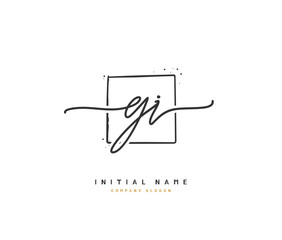 G I GI Beauty vector initial logo, handwriting logo of initial signature, wedding, fashion, jewerly, boutique, floral and botanical with creative template for any company or business.