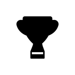 Trophy icon. Design template vector