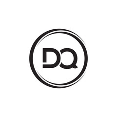 Initial DQ Letter Logo With Creative Modern Business Typography Vector Template. Creative Letter DQ Logo Vector.