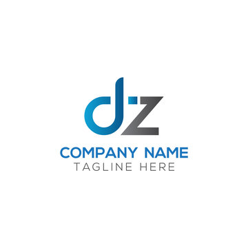 Initial DZ Letter Logo With Creative Modern Business Typography Vector Template. Creative Letter DZ Logo Vector.