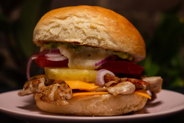 tropical burger