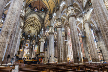 Fototapeta na wymiar Duomo Di Milan