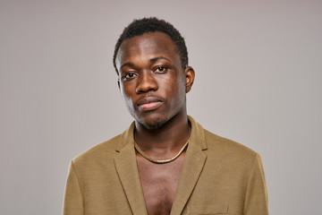 portrait of a young man