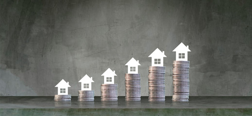 Growing Crops in Saving Coins - Investment Concepts and Real Estate Growth Interest