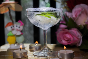 cocktails collection, Caipirinha refreshing and delicious cocktail.