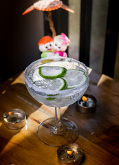 cocktails collection, Caipirinha refreshing and delicious cocktail.