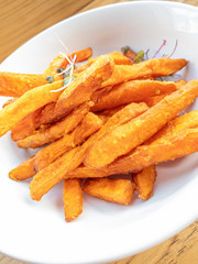 bowl of sweet potato fries