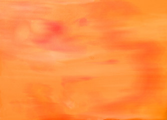 watercolor abstract orange background