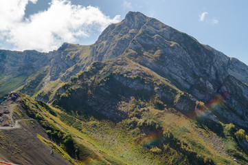 Fototapeta premium Mountains of Krasnaya Polyana