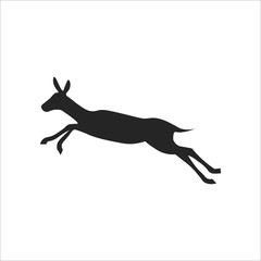 Deer Logo Animal Icon Vector