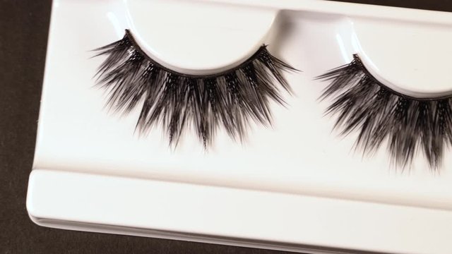 close up at Set eyelash extension tools isolated background, Artificial lashes , Makeup, Cosmetics, Beauty Products, 