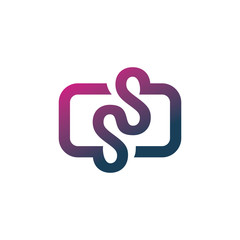 infinity s s camera logo design