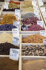 Erbe e spezie per aromatizzare pietanze