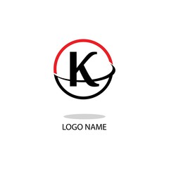 K LOGO LETTER SYMBOL MODERN BUSINESS
