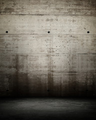 dark empty interior room. may used as background.