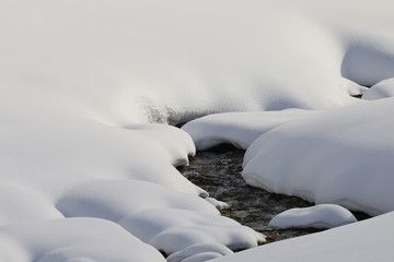 snow neve mountain fog