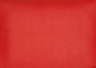 red leather textured background