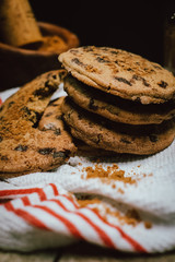 Homemade Chocolate Chip Cookies with Speculoos belgian biscuit