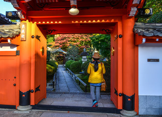 Ancient temple in Kyoto, Japan