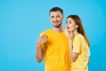 young couple t-shirts