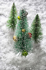 Christmas Tree Decoration Background