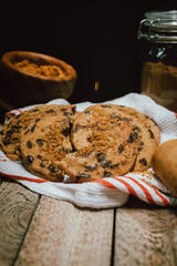 Homemade Chocolate Chip Cookies with Speculoos belgian biscuit