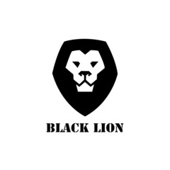 lion icon vector - illustration