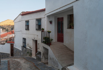 Calle de un pueblo andaluz