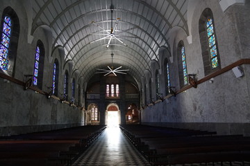 Fototapeta premium Kirche auf La Reunion Insel 