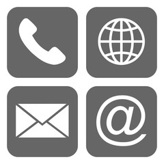 website icon set vector design symbol