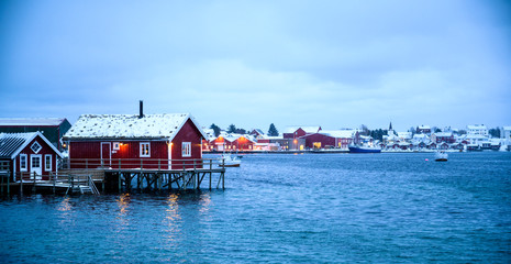 Fishermen house in Lofoten, Norway