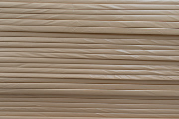 stacking overlay of brown paper 