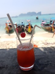 cocktail on the beach