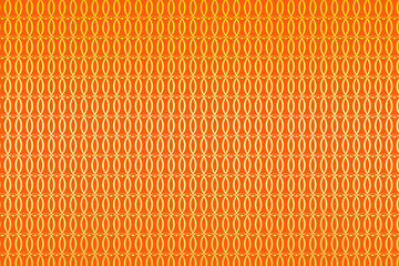 和柄 縦長円 柿色