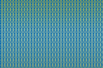 和柄 縦長円 空色