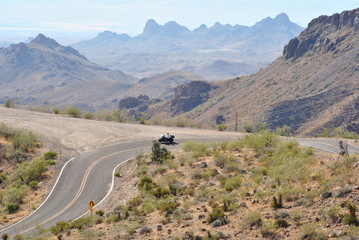 Sitgreaves Pass, Arizona, Old Route 66 