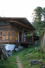 village in bhutan