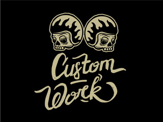 vintage badge motorcycles